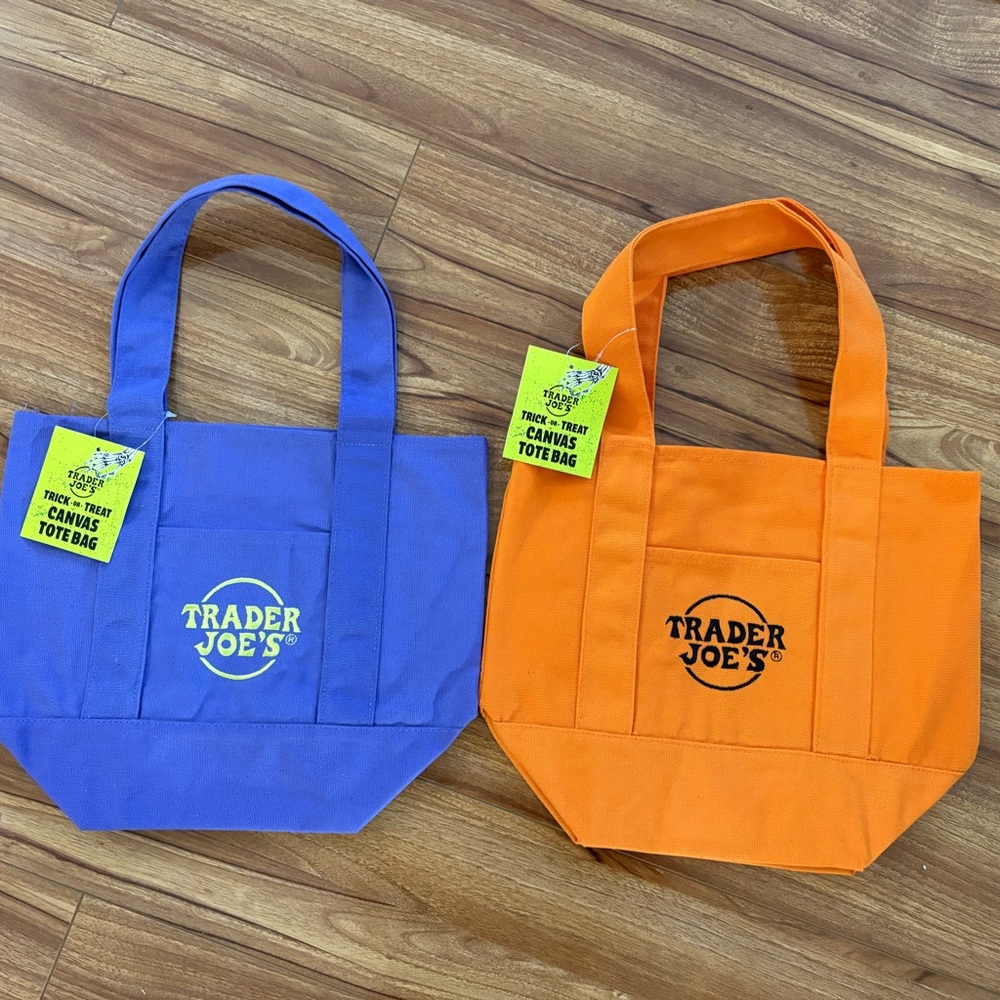 Trader Joe’s Halloween mini tote bags set of 2